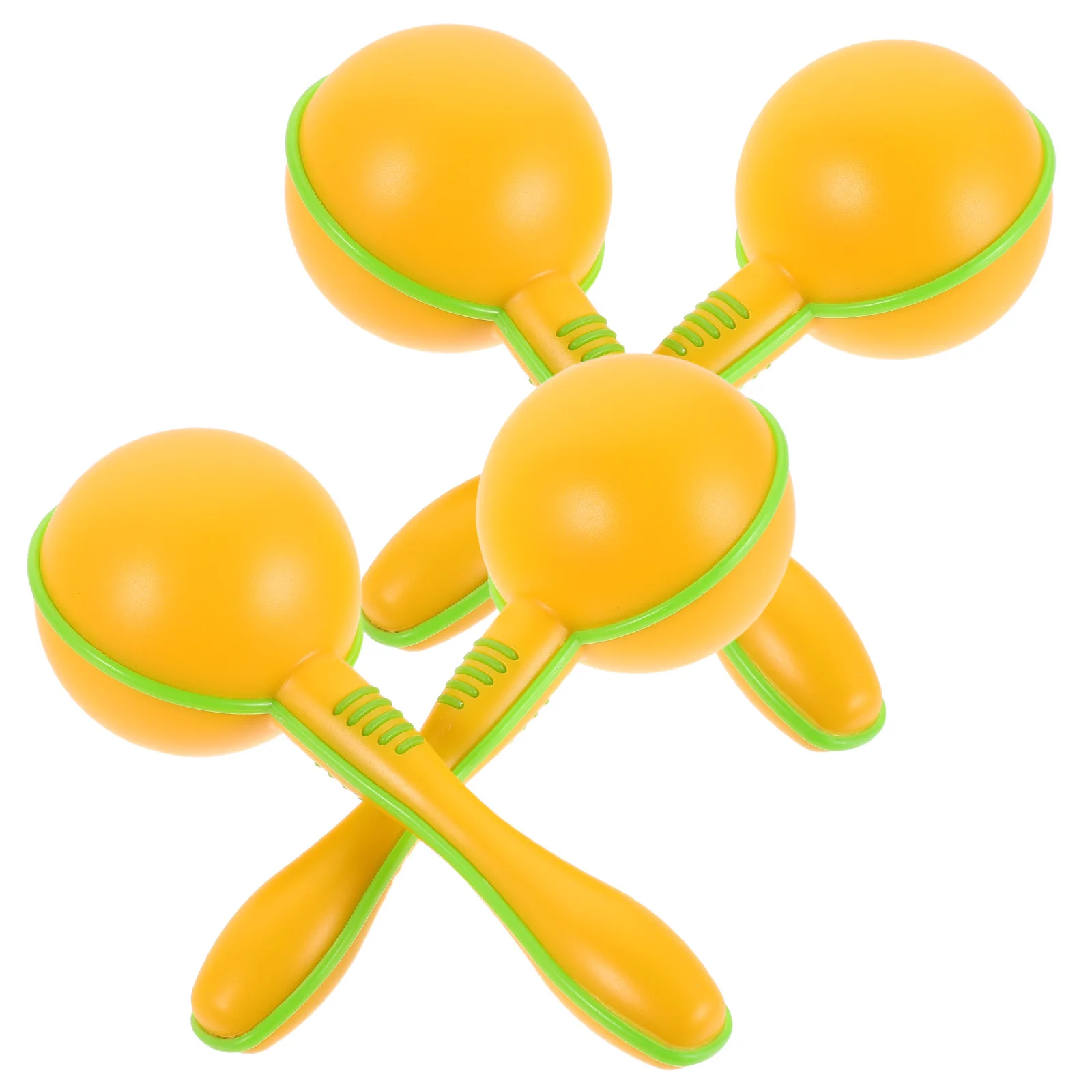 

4Pcs Plastic Baby Maracas Hand Percussion Rattles Toddler Musical Instruments Party Favor Birthday Festival Plastic Maracas
