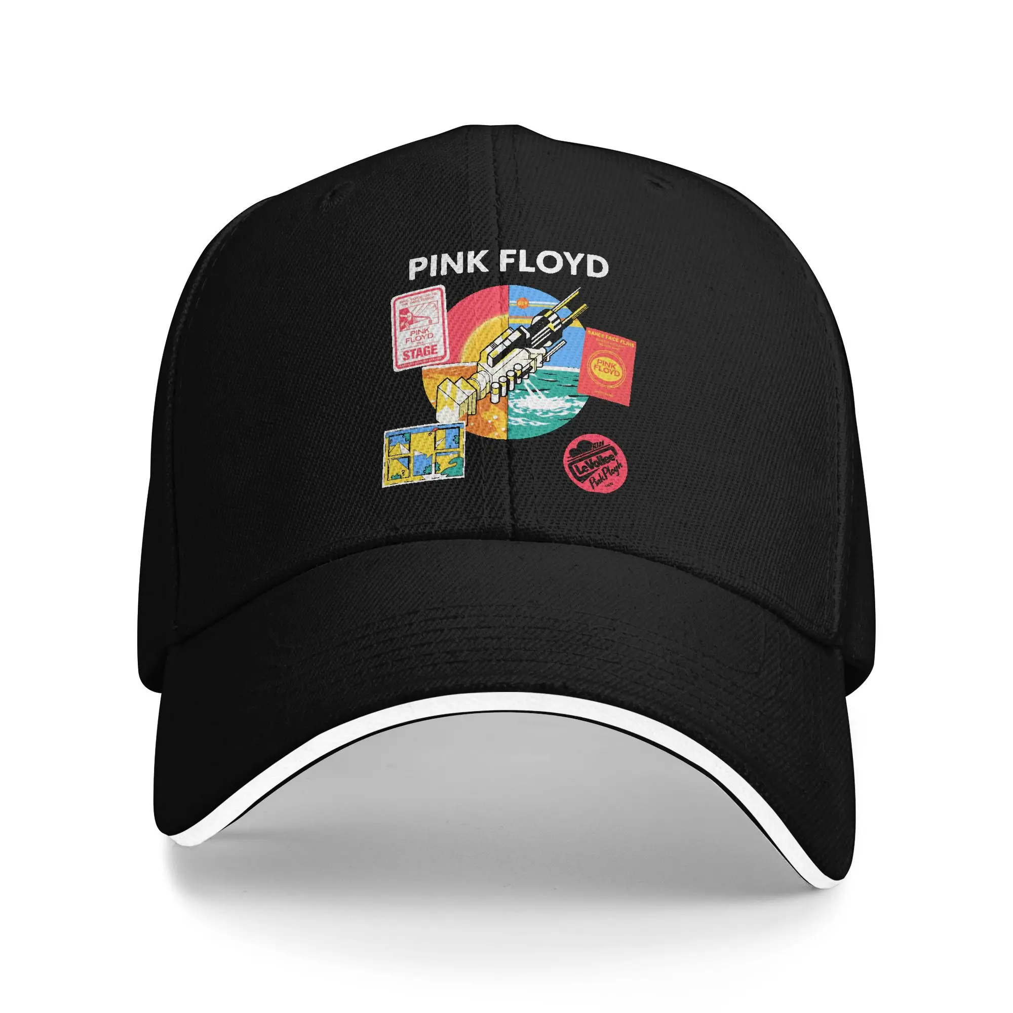 Floyded Rock Me Pinks Baseball Cap  Fashion Men Adult Trucker Hat Sun Visor Custom DIY Hunting Camping Snapback Cap Gift Idea