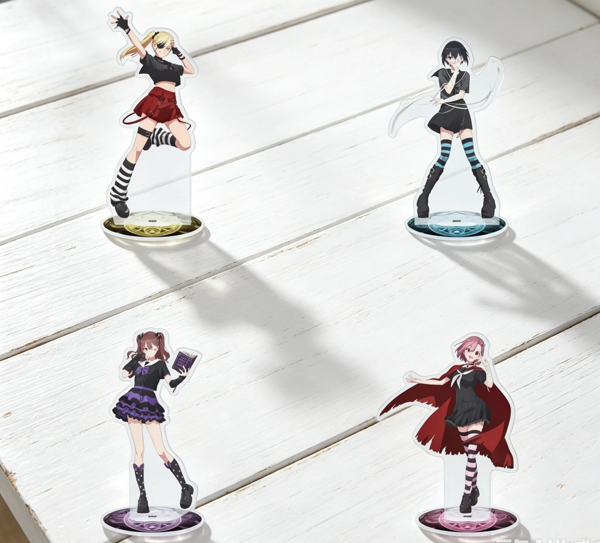 15cm Anime 2.5 Dimensional Seduction Acrylic Standing Sign Board Desktop Ornament Bedroom decoration Holiday Gifts Keychains