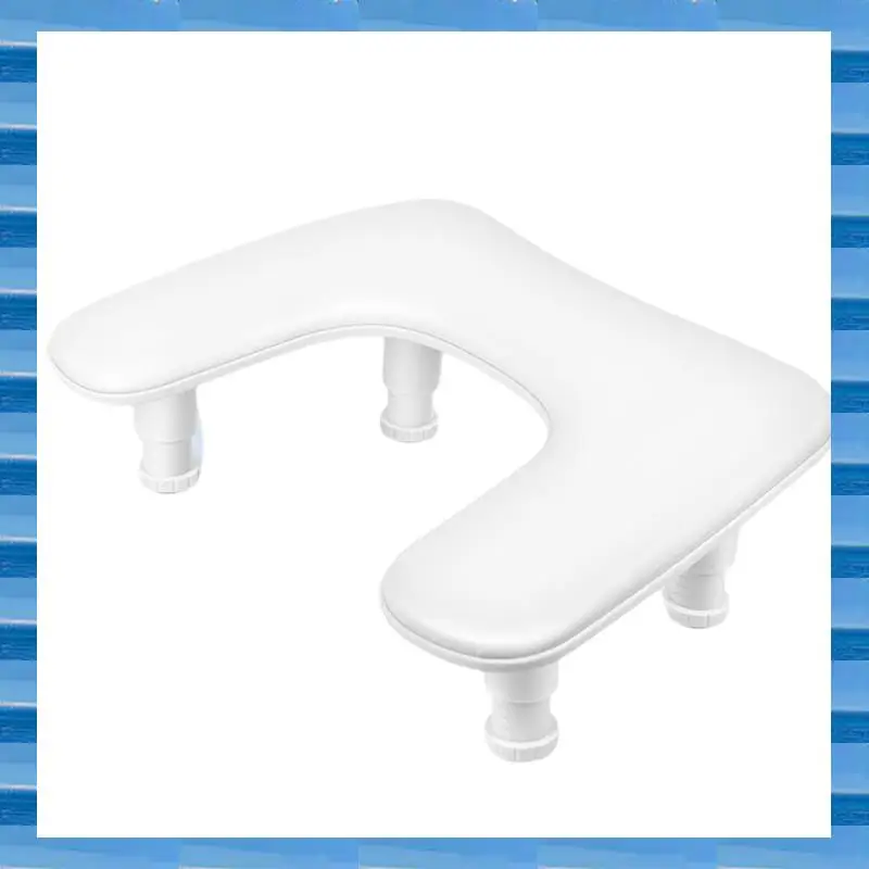 at53-マニキュアアームレスト-ネイルテクニシャン用：u字型調節可能ネイルアームレスト-puレザーハンドスタンドレスト-マニキュアリスト用