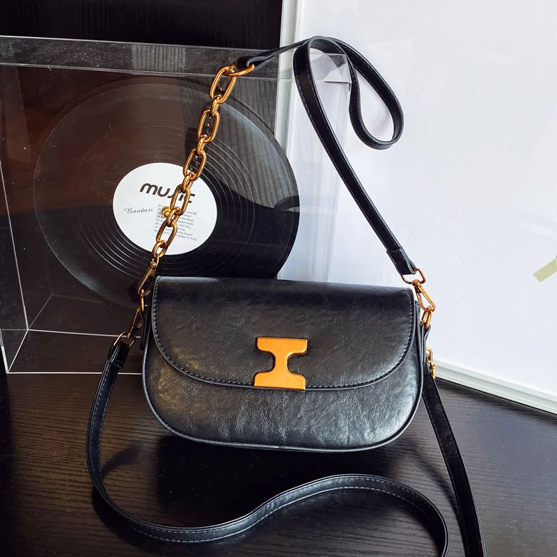 Tas Wanita Modis Kasual dan Serbaguna, Tas Selempang Rantai Terbaru, Tas Messenger Wanita Modis untuk Kerja.