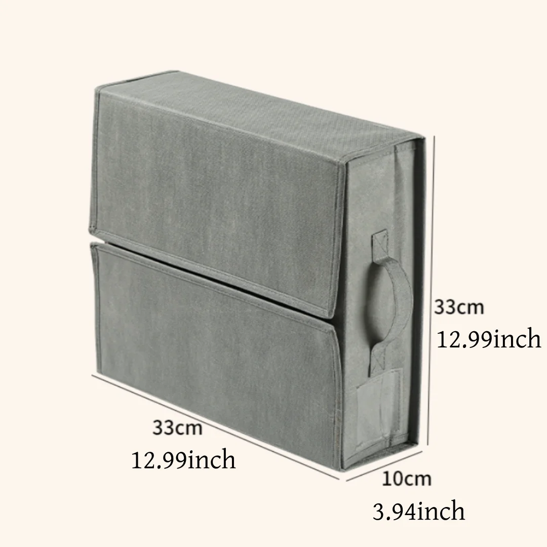 1 قطعة ملاءة سرير المنظمون تخزين صندوق قابل للطي لخزانة الكتان طقم سرير الحاويات لبطانية المعزي وسادة مكعب مع الفوز #2