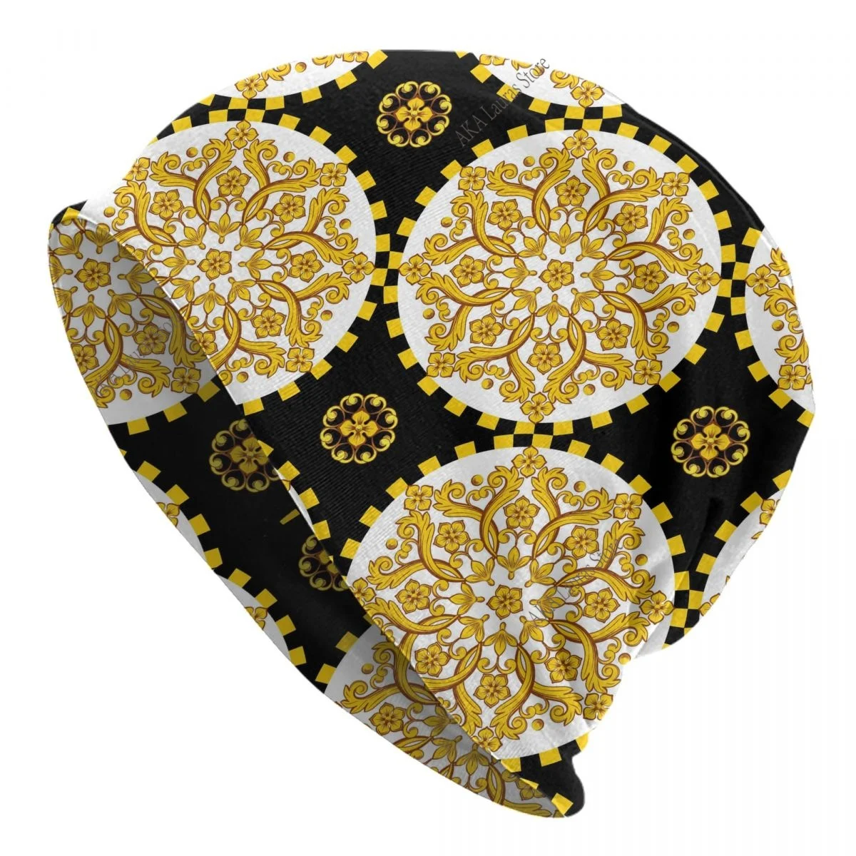 Модные осенние женские теплые шапочки Barocco, двойные уличные шапки с капюшоном