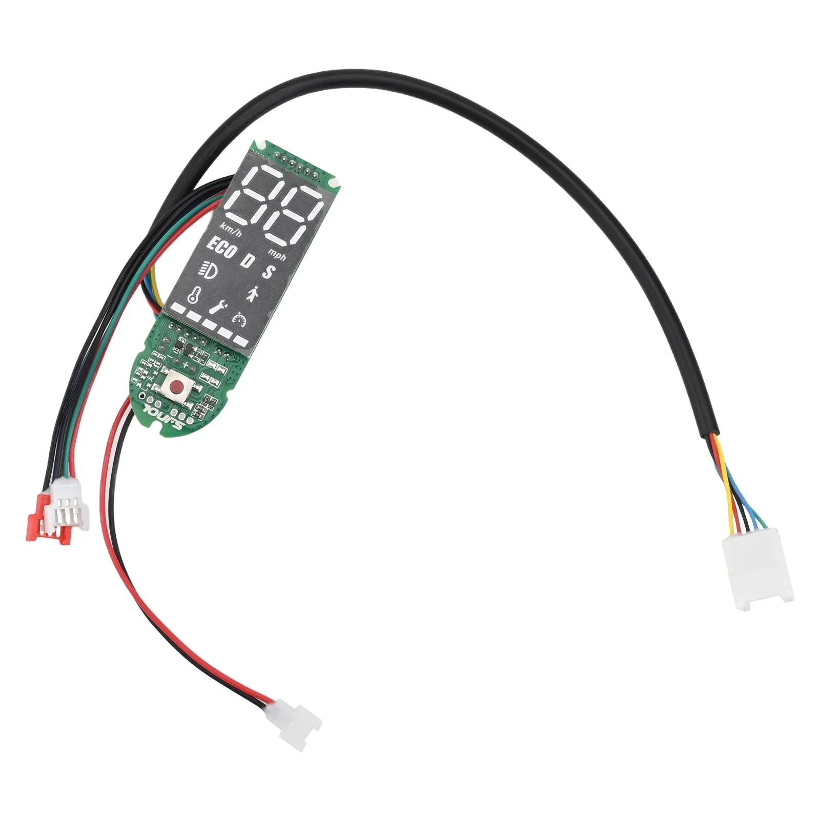 

Приборная панель для электронного скутера, аксессуар для ремонта скутера, длина линии 259 мм, аксессуар для длительного использования, компактный размер