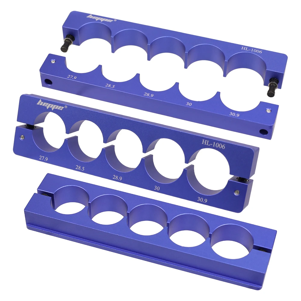 HEPPE Schraubstock-Einsatzklemmen, universelle Schraubstockbacken, Arbeitstisch, multifunktionales Werkzeug, Fahrradpedal, Gabelsattel, Sattelstützen-Reparaturwerkzeug, 5–34,9 mm. – Detail 10