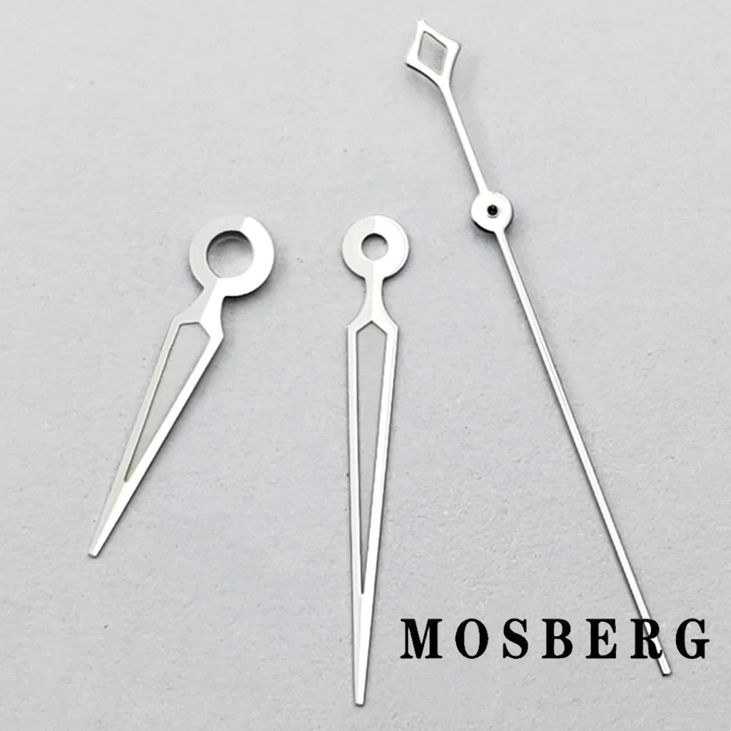 NH35 ساعة يد خضراء مضيئة تناسب NH35 NH36 ساعات حركة أوتوماتيكية فضية/ذهبية/ذهبية وردية ساعات مؤشر ملحق جزء