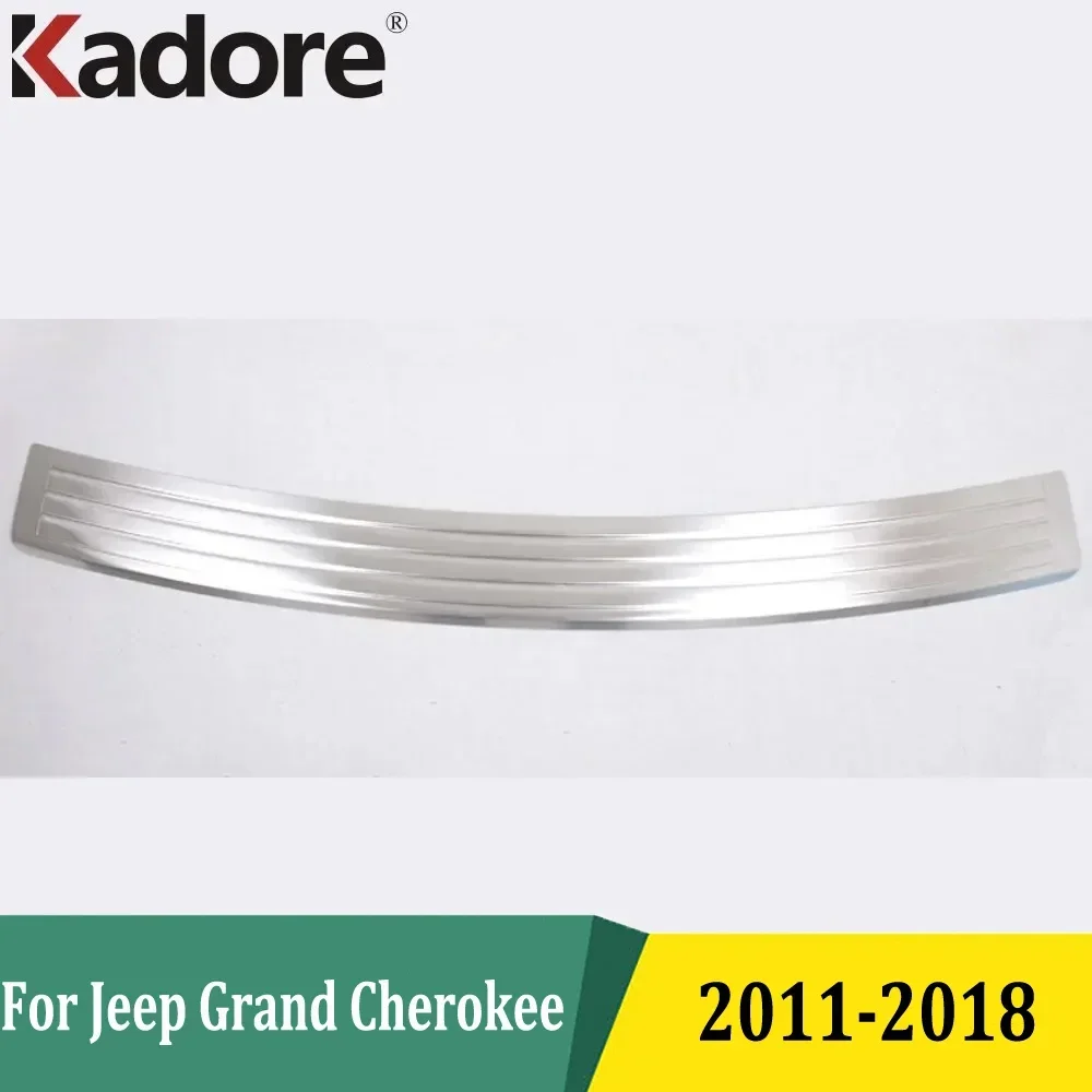 

Автомобильные аксессуары для Jeep Grand Cherokee 2011-2018 хэтчбек, защитная накладка на задний бампер, накладка на задний багажник, накладка на накладку