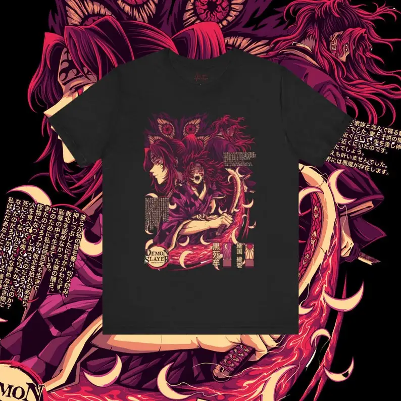 Demon Slayer Yoriichi Tsugikuni T-Shirt  Japanese Streetwear  Aesthetic Graphic Tee  Subtle Anime Merch  Nezuko  demon slay