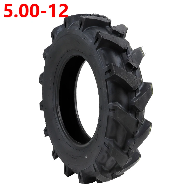 Quality 5.00-12 Tyre For 178F 186F L70 L100 188F 192F Diesel Engine Powered Cultivator Garden Tiller Walking Tractor Motorblock