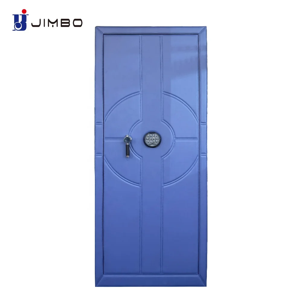 Luxury Blue Leather Security Wardrobe Watch Winder Safe Box 20 Watch Winders Cream Interior Home Office Mansion