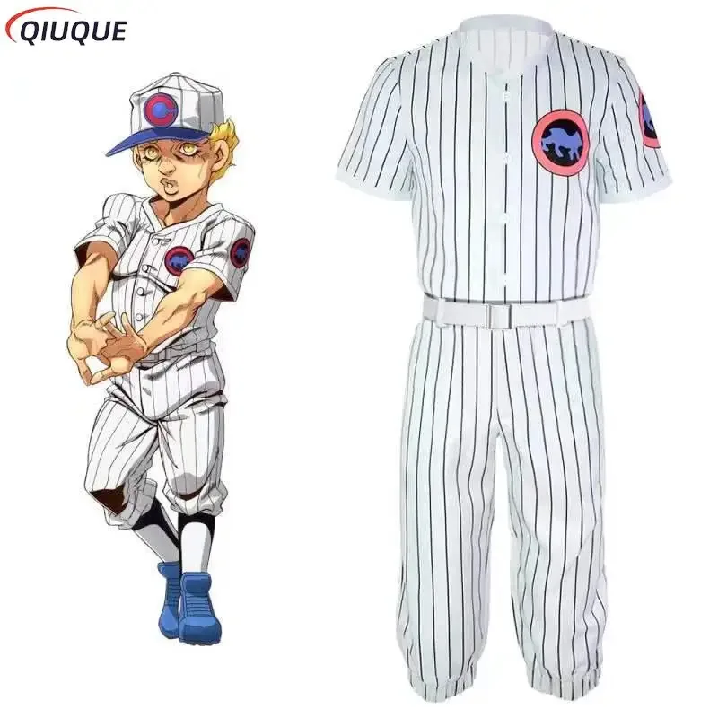 

Stone Ocean Emporio Alnino Cosplay Costume Unisex Outfits Halloween Carnival Suit