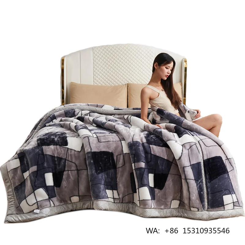 Hot Selling Factory Price Flannel Blanket 100% Polyester Fabric Blanket