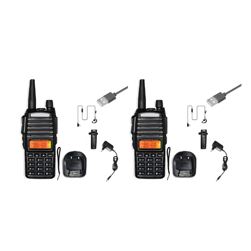 懐中電灯Earpiece 5W/8W双方向ラジオ付きTalkies充電式ラジオ