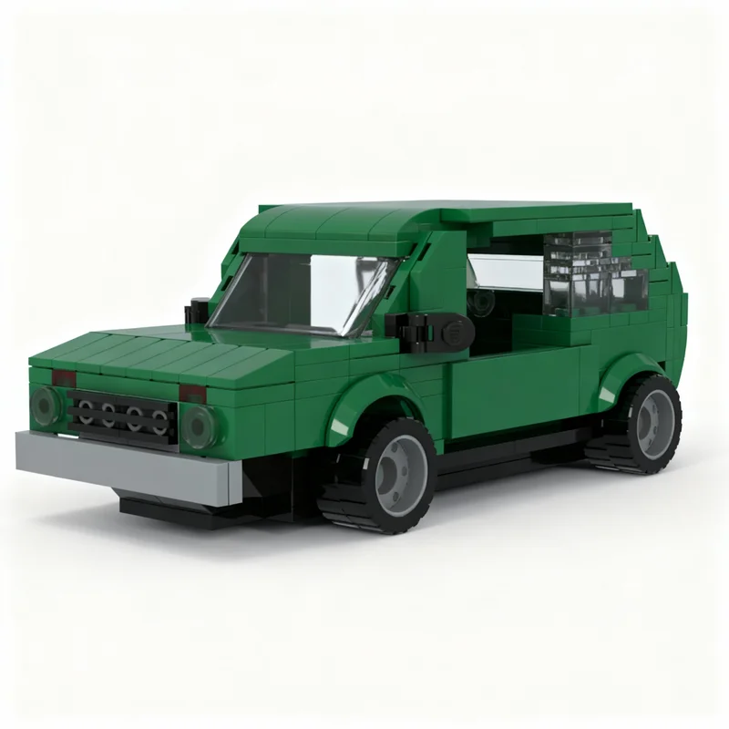 

248 деталей MOC: Конструктор «Городская модель Нива» — развивающая игрушка для сборки, идеальный подарок на Рождество и День рождения, творческий набор для обучения