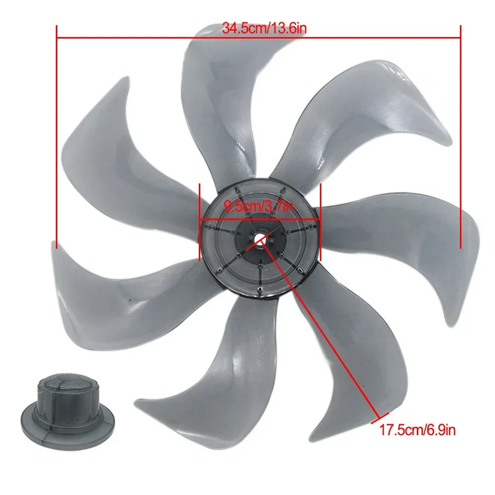 Fluxo de ar silencioso e eficiente com 14 "Fan Blade, fácil instalação e limpeza para uso conveniente