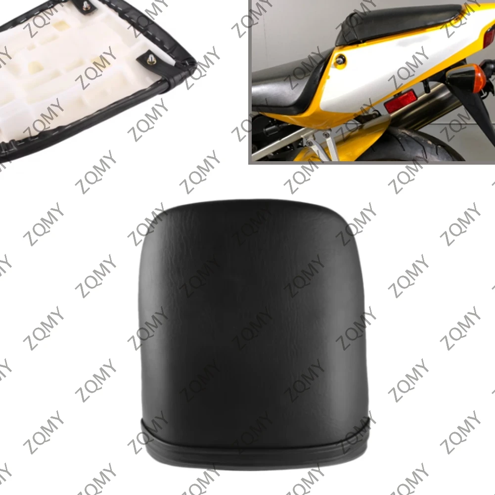 

Soft Rear Back Cushion Passenger Seat Pillion Cover For Honda CBR929 2000 2001 Black