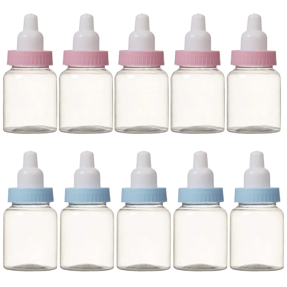 24 Pcs Gifts Baby Shower Favors Containers Feeder Party Candy Bottle for Bottles