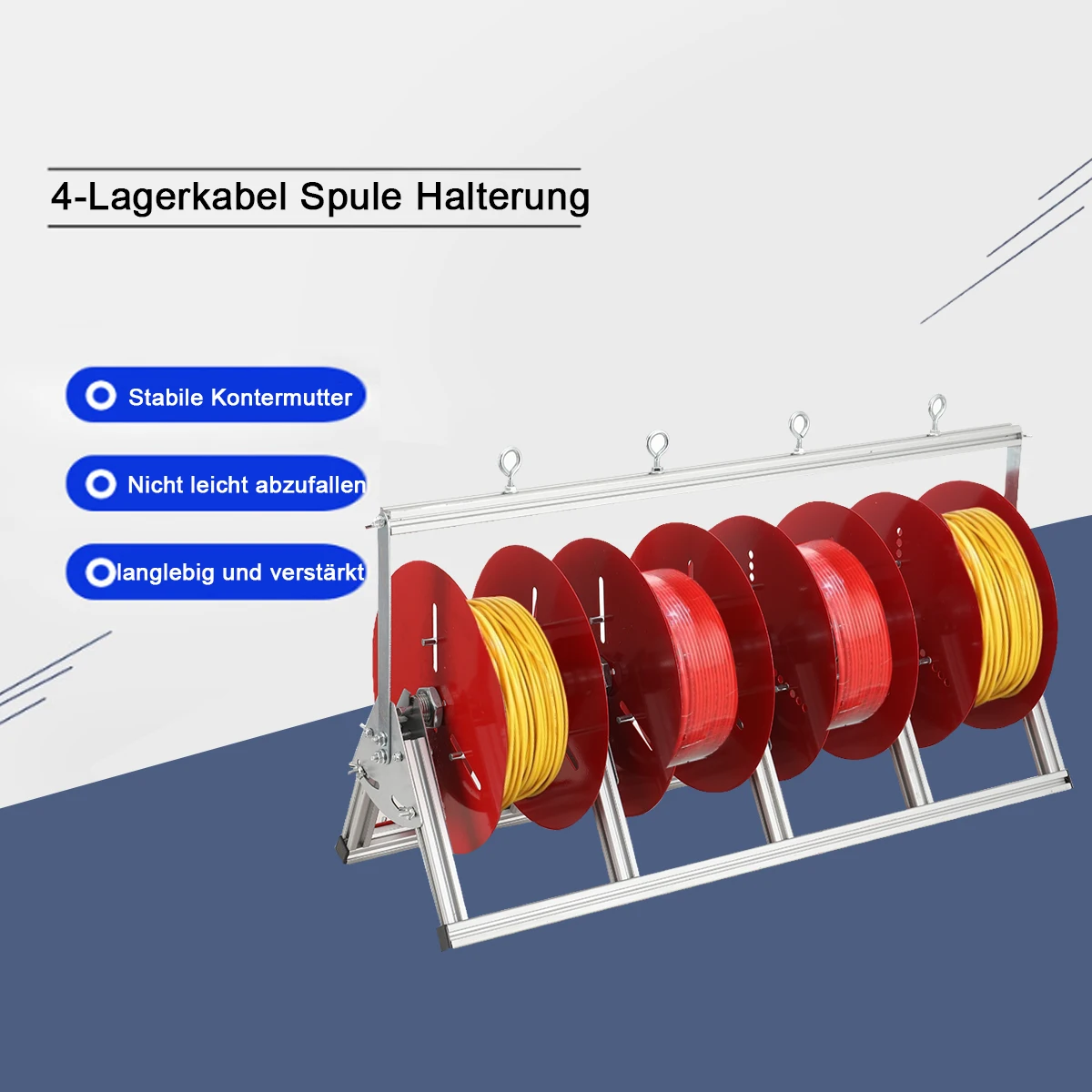 حامل دفع الأسلاك، صينية دفع، قطعة أثرية قابلة للطي، سلك BV، ثلاثة أسلاك، خط تركيب منزلي متعدد الأسلاك
