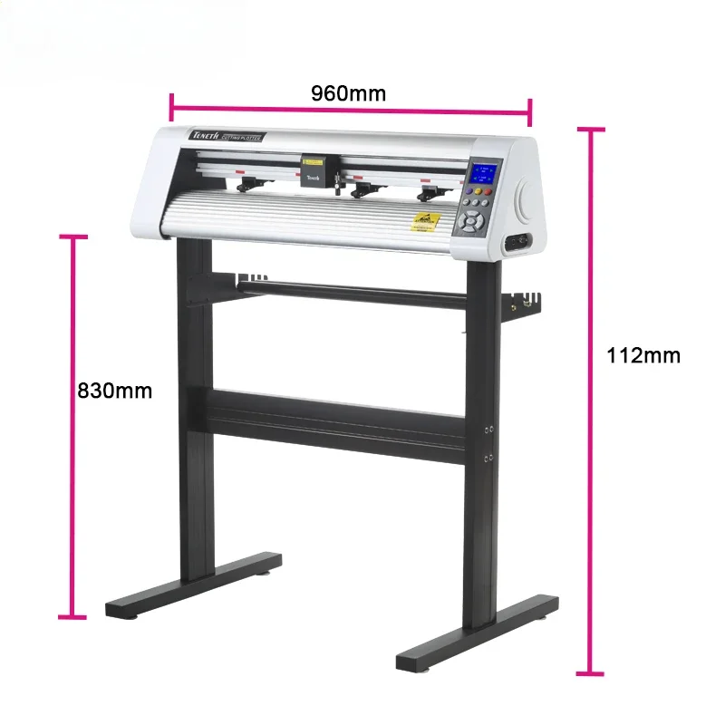 for 740mm vinyl cutting plotter/contour cutter plotter T24L/cutter plotter with camera