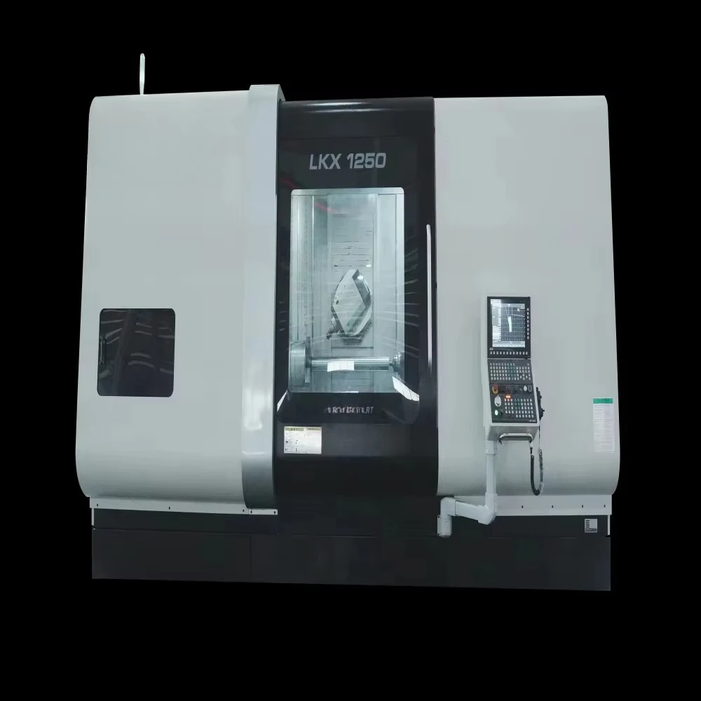 High Accuracy CTX1250 CNC Rotating 5 Axis Mill Turn Slant Bed Lathe Machine with 470mm Swing & HSK T63