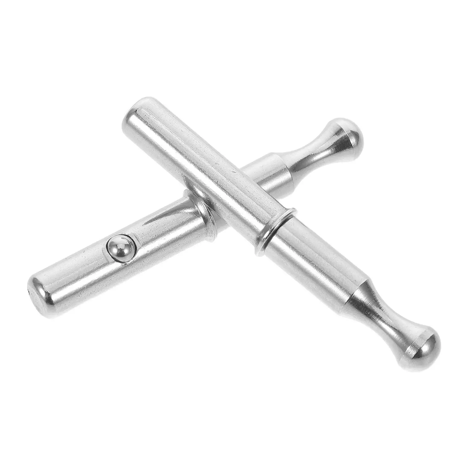 

2Pcs Stainless Steel Threaded Basket Strainer Handle for Kitchen Sink Filter Replacement Repair Home Use Water Drain Accessories