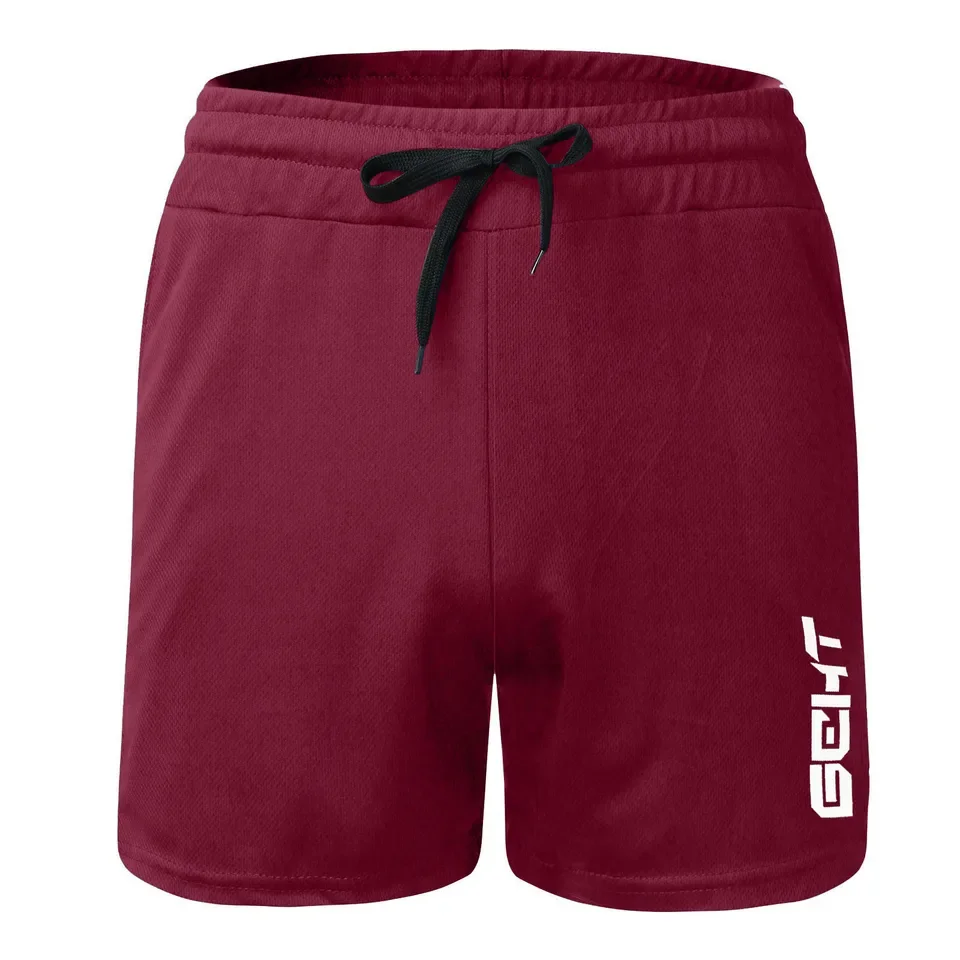 2025 الصيف السراويل الرياضية الرجال اللياقة البدنية Sweatpants كمال الاجسام سراويل قصيرة رجالي رياضة سريعة الجافة تنفس الركض شبكة الرجال السراويل #3