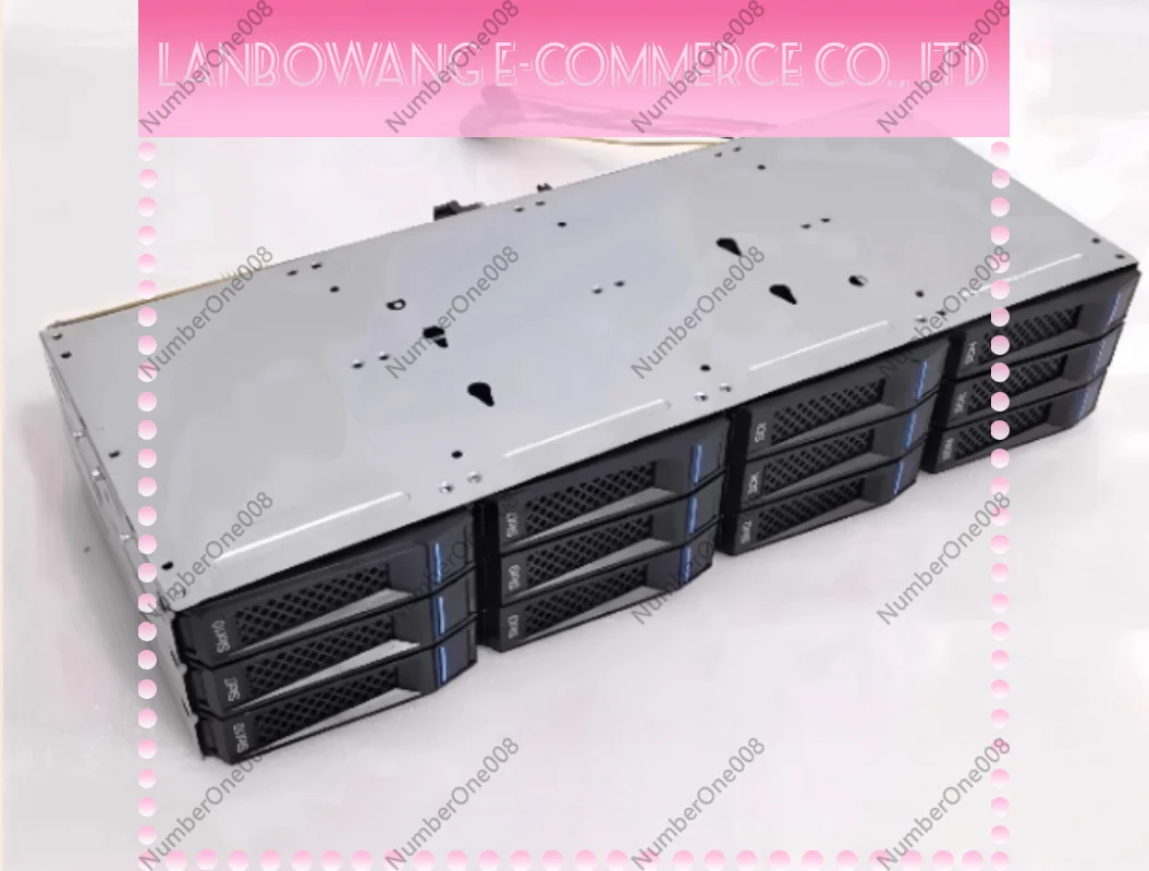 12-Disk 3.5-inch 6Gb Hard Disk Cage 12Gb Storage  Hot-swappable  Series Chassis 4Pin Power Supply