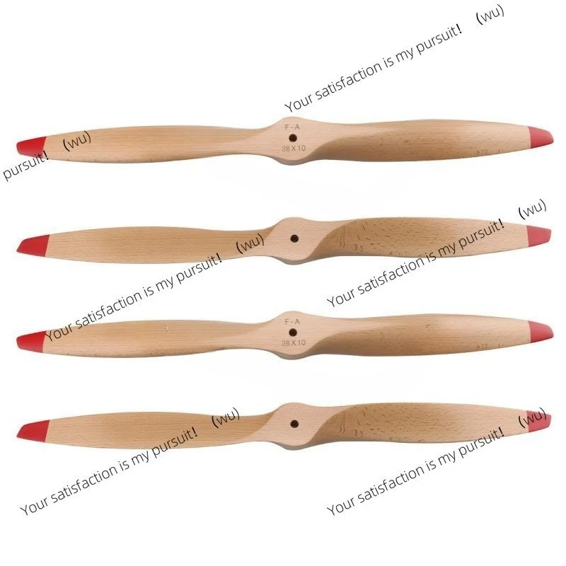 Model aircraft oil-operated beech propeller 9 to 32 wooden model aircraft engine propeller