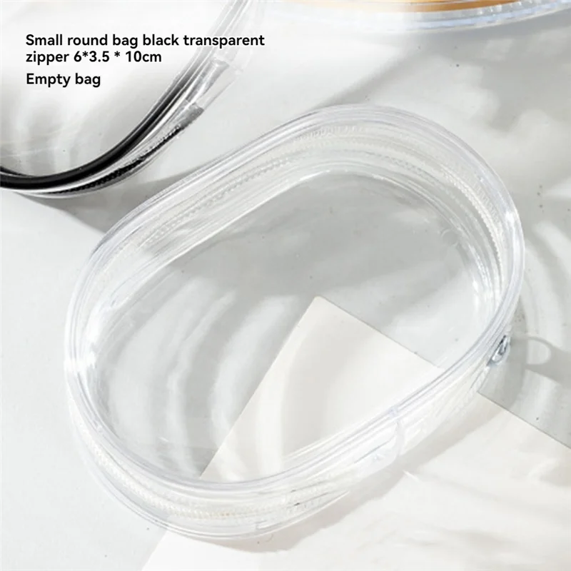 A005-органайзер для ювелирных изделий, прозрачная коробка для хранения, прозрачная коробка для хранения, утолщенный кошелек, милая кукольная сумка, организация B