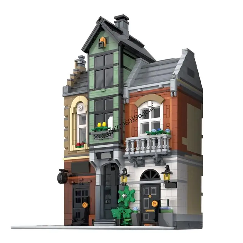 جديد 1781 قطعة مدينة الساخن بيع عرض الشارع Moc وحدات بيكر شارع نموذج اللبنات Diy بها بنفسك الأفكار الإبداعية لعبة طفل هدية عيد ميلاد