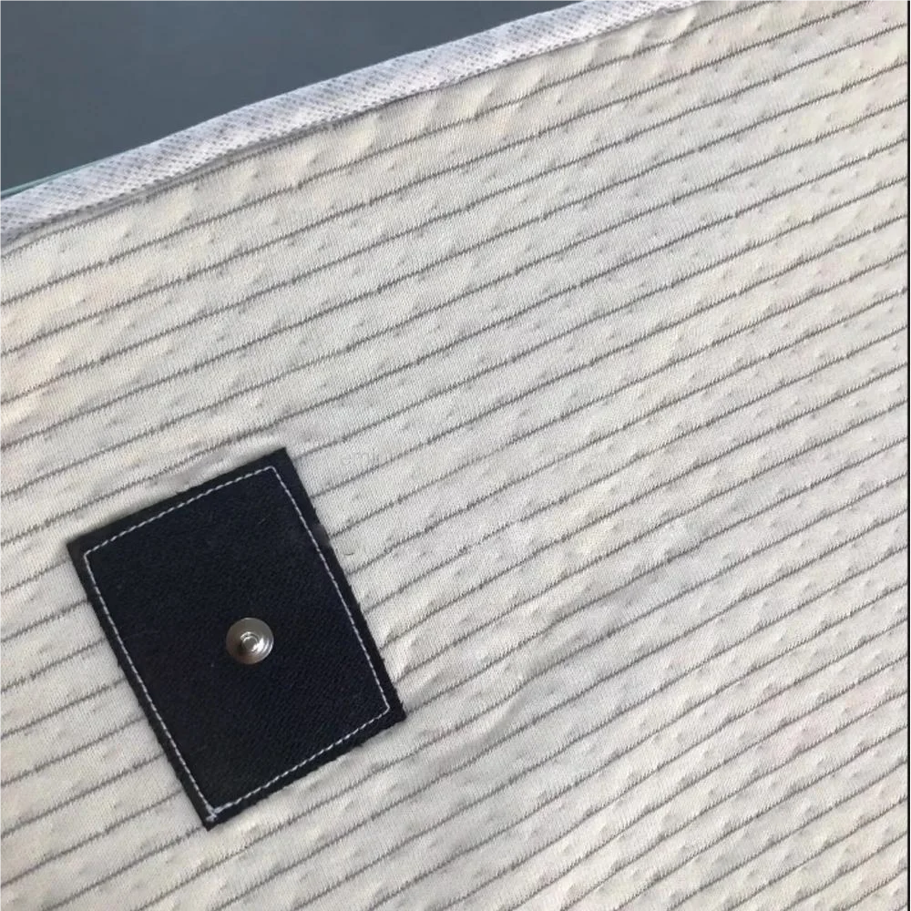 Flannel grounding blanket, made of silver cotton material used for Earthing
