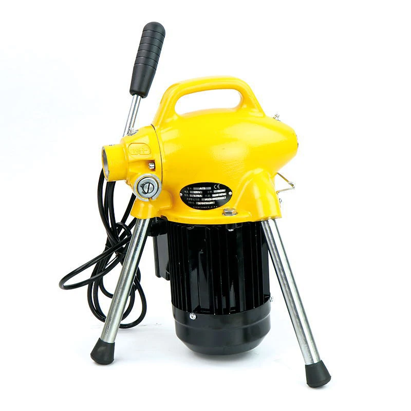 30M Effective Dredging Length Pipe dredging machine Sectional Drain Cleaning Machine with 370W Horsepower Motor