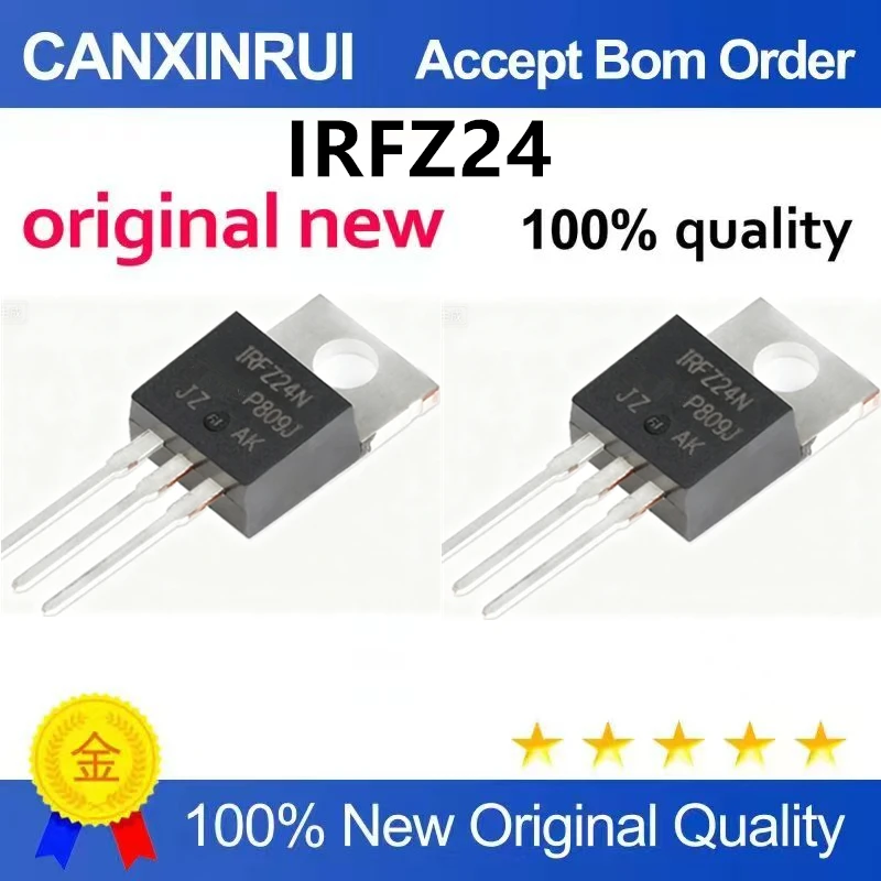 (5-100pieces)Brand new original IRFZ24 direct insertion TO-220