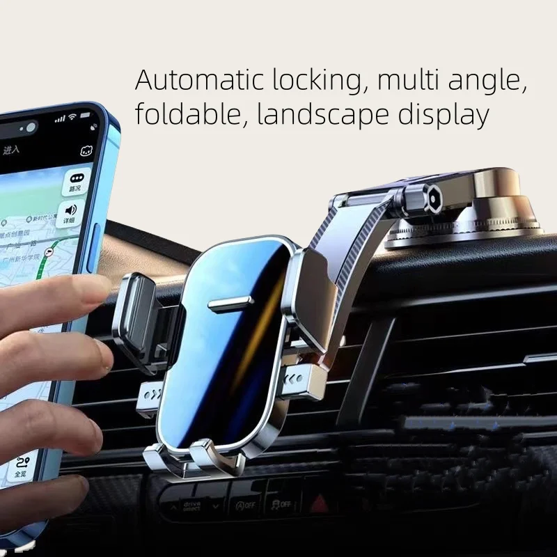 

Car Cell Phone Holder Dashboard Bracket Universal Auto Cellphone Stand For GPS Stand Universal Desk Windshield Hanging Holder