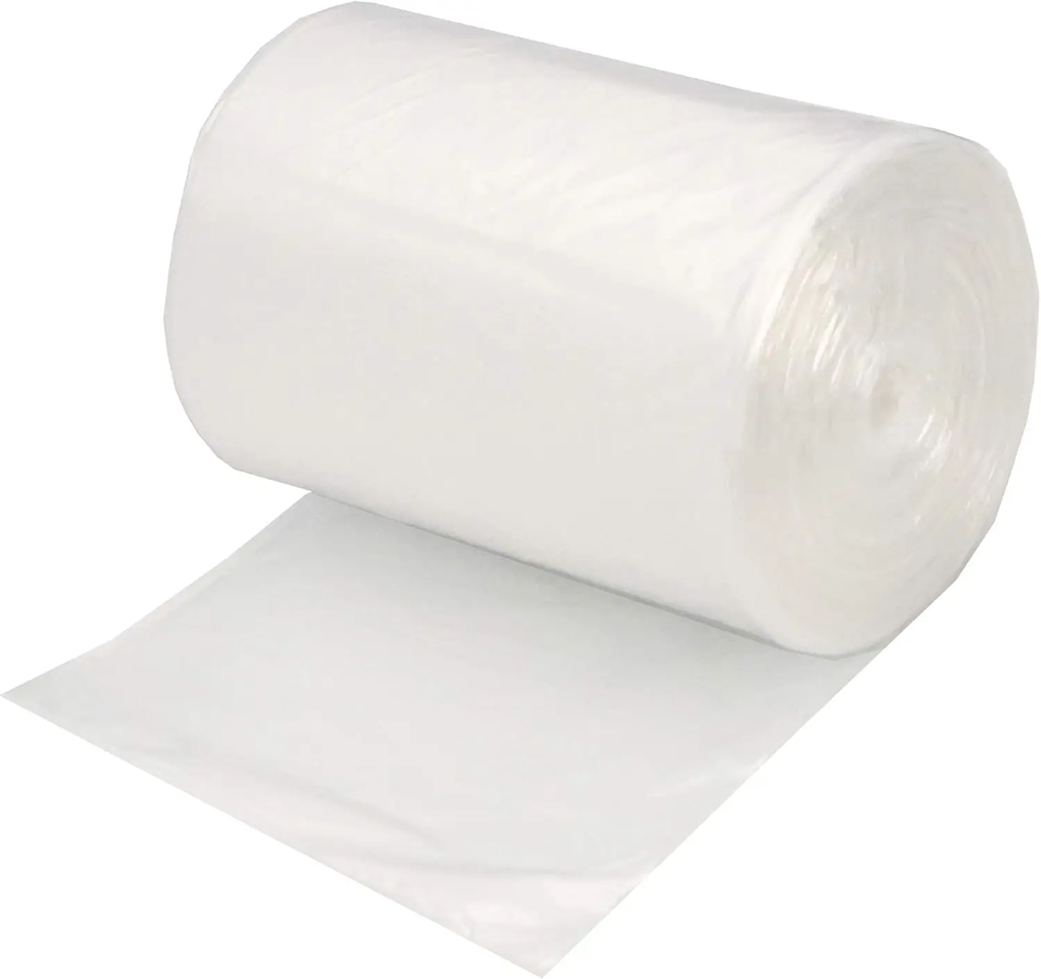 

8-12 Gallon Clear Trash Bags, 100 Count, Medium Size Garbage Can Liners for Kitchen Bathroom Office