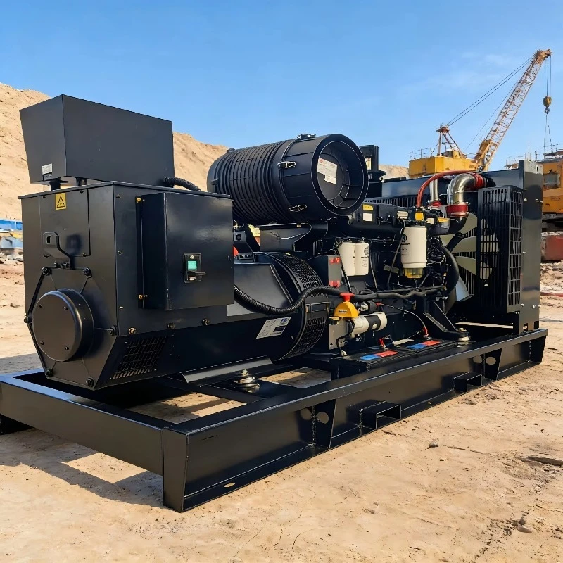 Customized 350Kw Super Silent Type Diesel Generator With Auto Start ATS Remote Start For Construction Site Backup Power