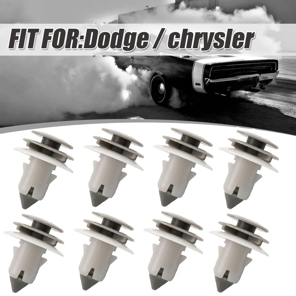 10Pcs Car Door Panel Guard Buckle Clip Car Door Panel Trim Retainer Clips Replacement Fastener Car Interior Accessorie For Dodge