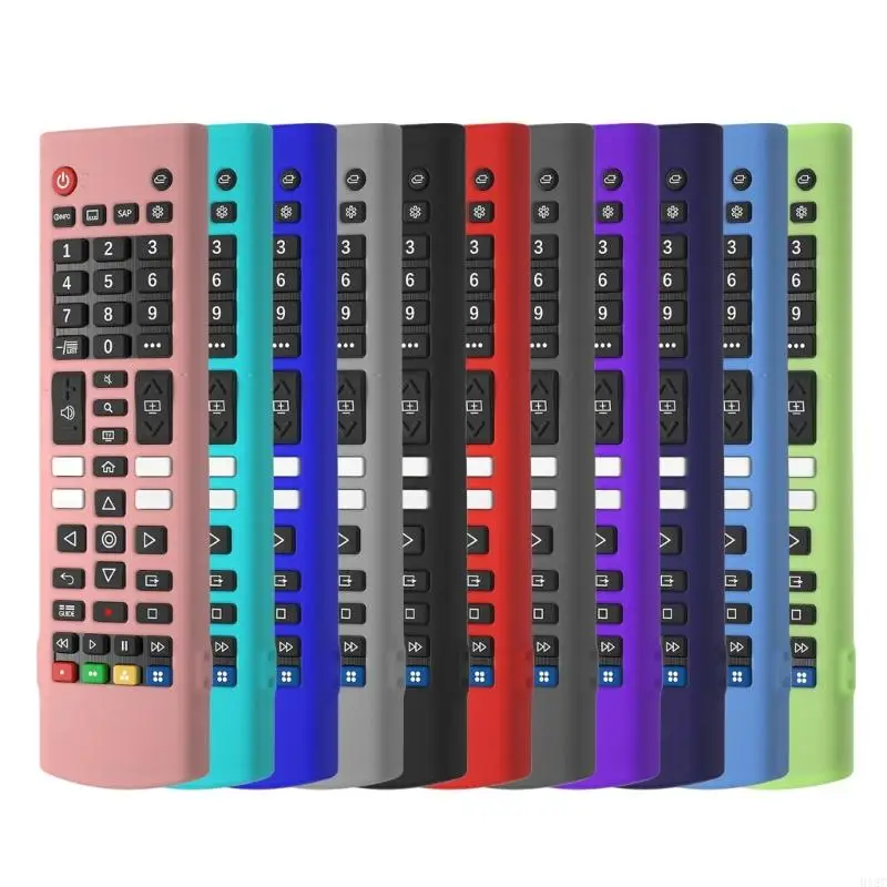 918C Ergonomic Silicone Remote Case for AKB76040302 Remote Enhanced