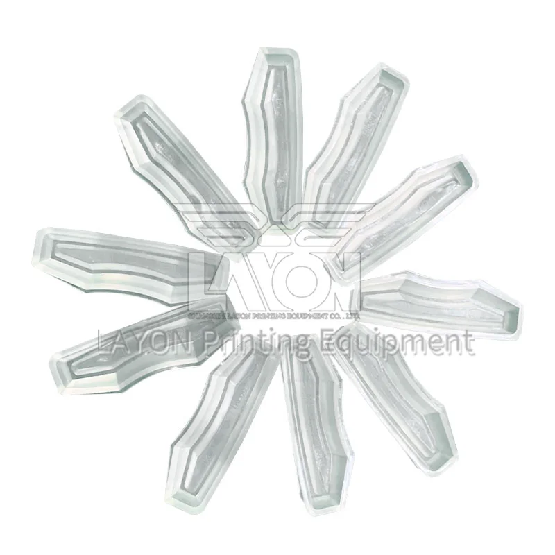 고무 부품 하이델베르그 컴퓨터 프린터 부품에 대 한 10pcs 최고의 품질 Vernish 인감 흰색 Trezu C4.043.252