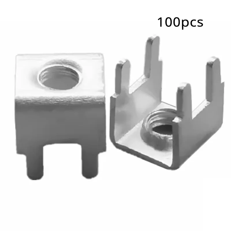 WORTHOWN-100 قطعة عالية 9.7 مللي متر PCB-11 زيادة في الارتفاع PCB محطة لحام M3 لوحة دوائر كهربائية موصل طرفي مع المسمار