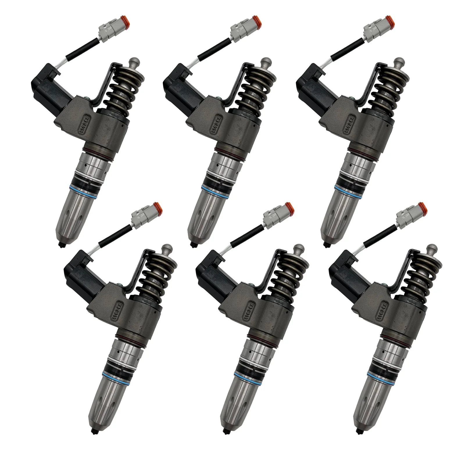 

6-Pack Diesel Fuel Injector 3411756 3411756RX for Cummins ISM ISM11 QSM11 Engine Medium Heavy Duty Truck Equipment Spare Parts