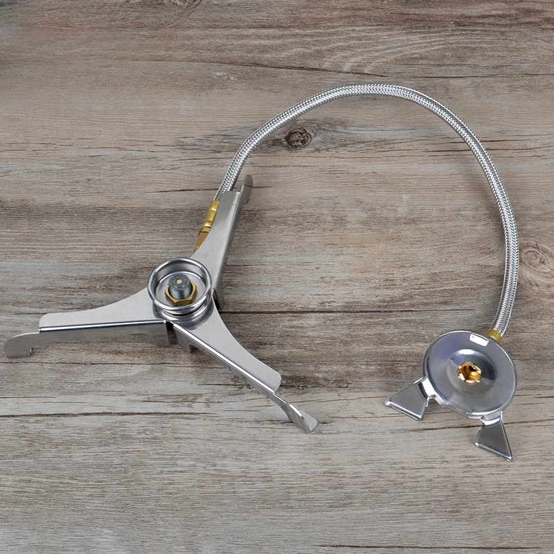 

Переходник для газовой плиты, Раздельный разъем, адаптер для бензобака, уличный штатив, коннектор для газовой плиты, адаптер для горелки