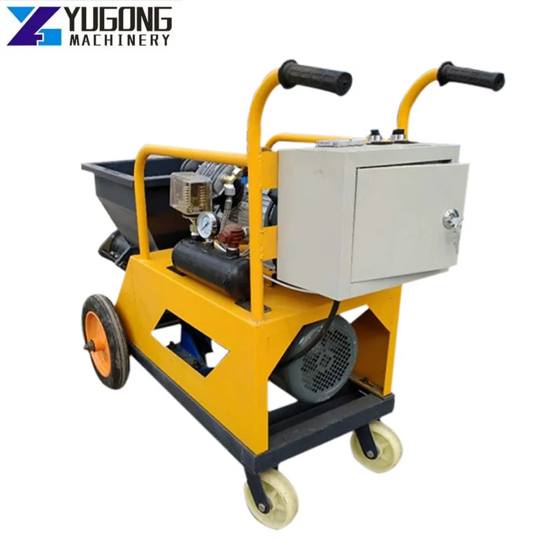 

High Quality Automatic Mini Cement Mortar Sprayer Wall Plastering Machine with Good Price