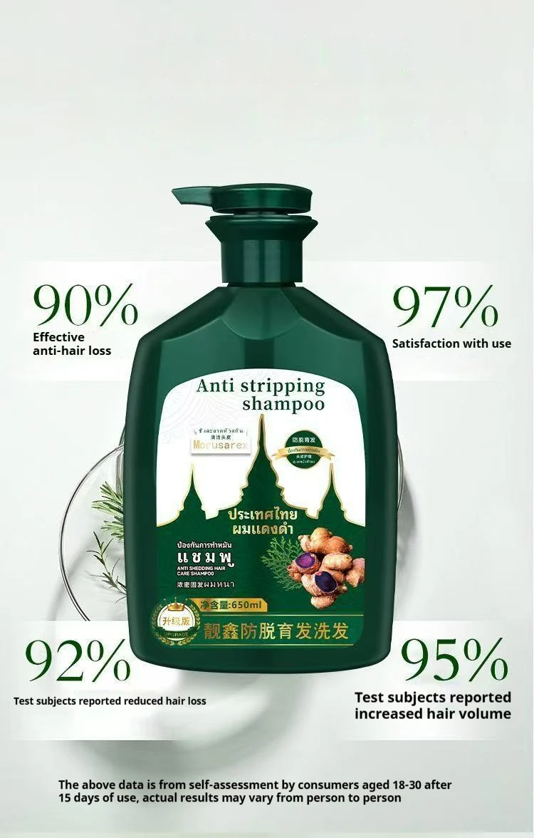 

Thai Hair Growth Shampoo - Anti Hair Loss, Strengthens Roots, Controls Oil & Nourishes Scalp