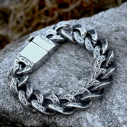 BEIER 2022 New Fashion Stainless Steel Viking Mjolnir  Chain Bracelt Viking Knot Jewelry Top Quality Wholesale