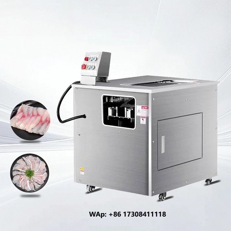 Commercial Fully Automatic Fish Slicer High Efficiency High-Efficiency Machines for Catering & Fish Processing