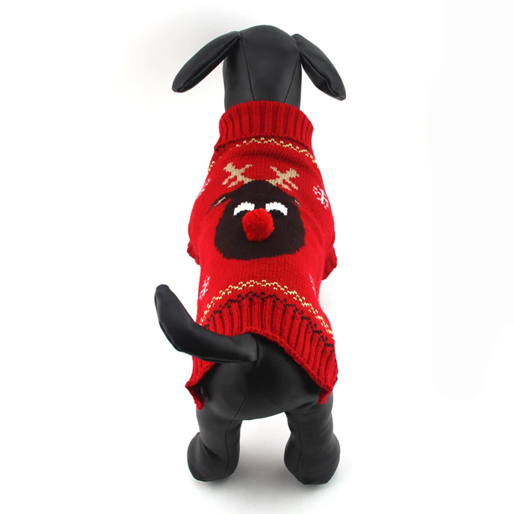 

Pet Christmas Clothes Sweater Winter Dog Costume Small Large Dogs Puppy Clothing Pet Sweaters Dog Clothes Xl
