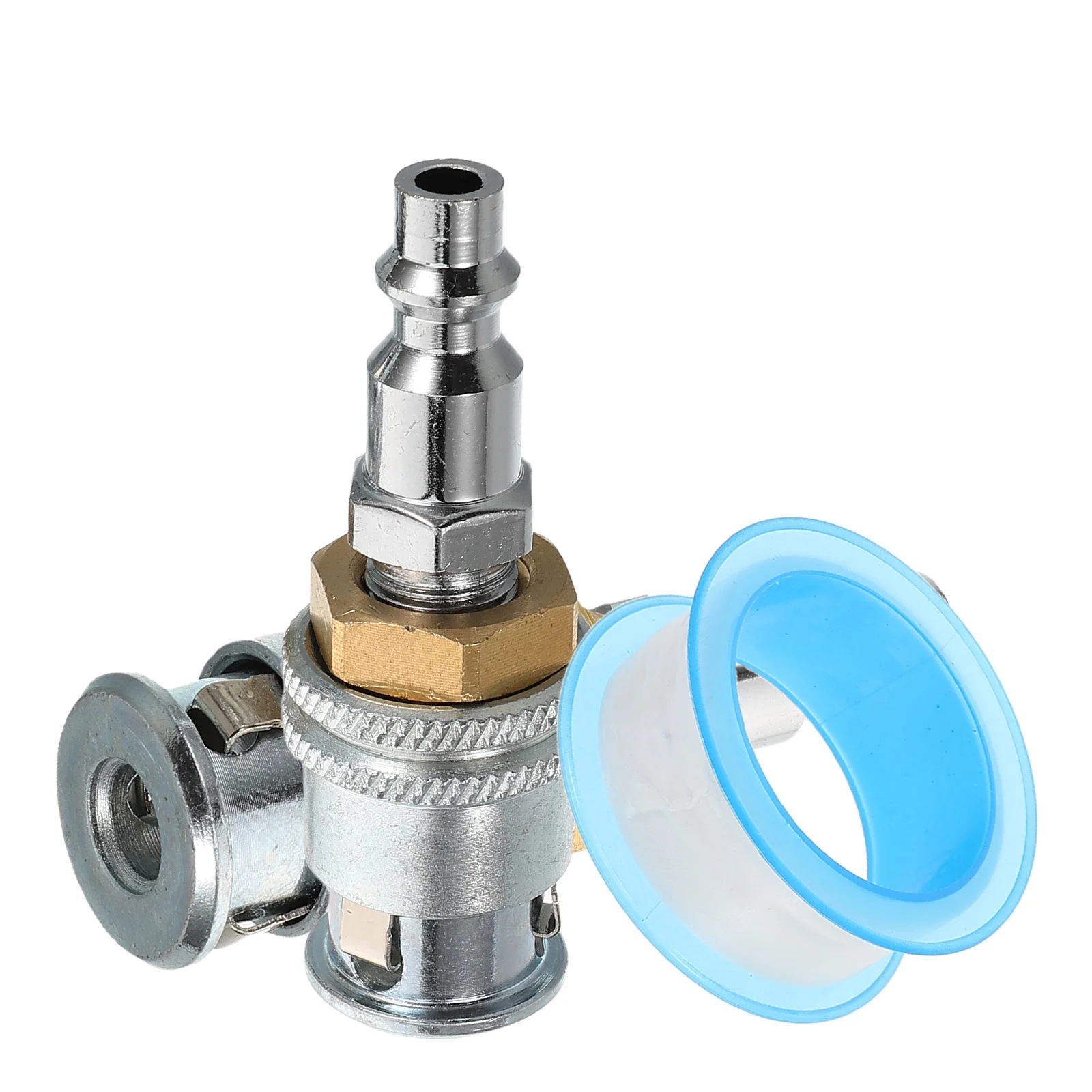 

Locking Adapter Quick Connect For Car Truck Tire Inflation With Compressor Valve Tools Heavy Duty Self-Locking Air Inflator Clip