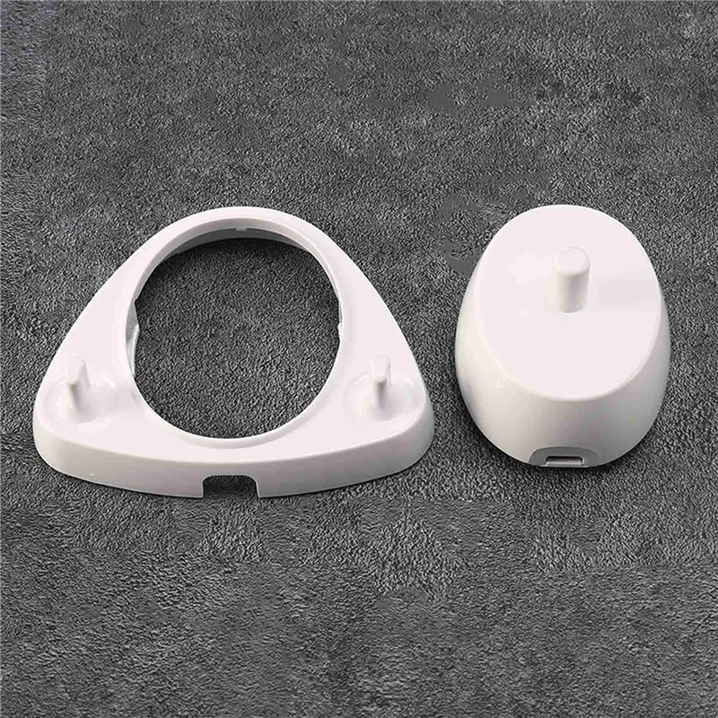 B59B-3X For Braun Oral B Toothbrush Replacement Charger Power Supply Inductive Charging Holder Model 3757 USB Cable White