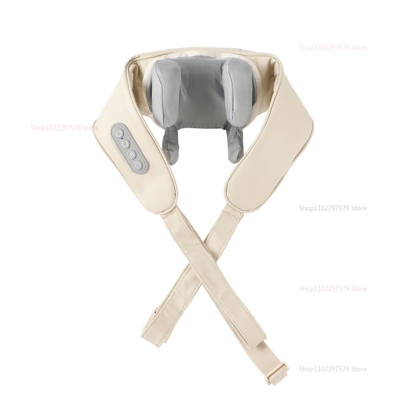 مدلك الرقبة 6D المحدث بقدرة 20 وات مع وسادة تدليك الرقبة والكتف اللاسلكية للحرارة والرقبة والفخاخ وتخفيف آلام الظهر والساق